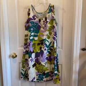 Liz and Jane floral print Linen S dress